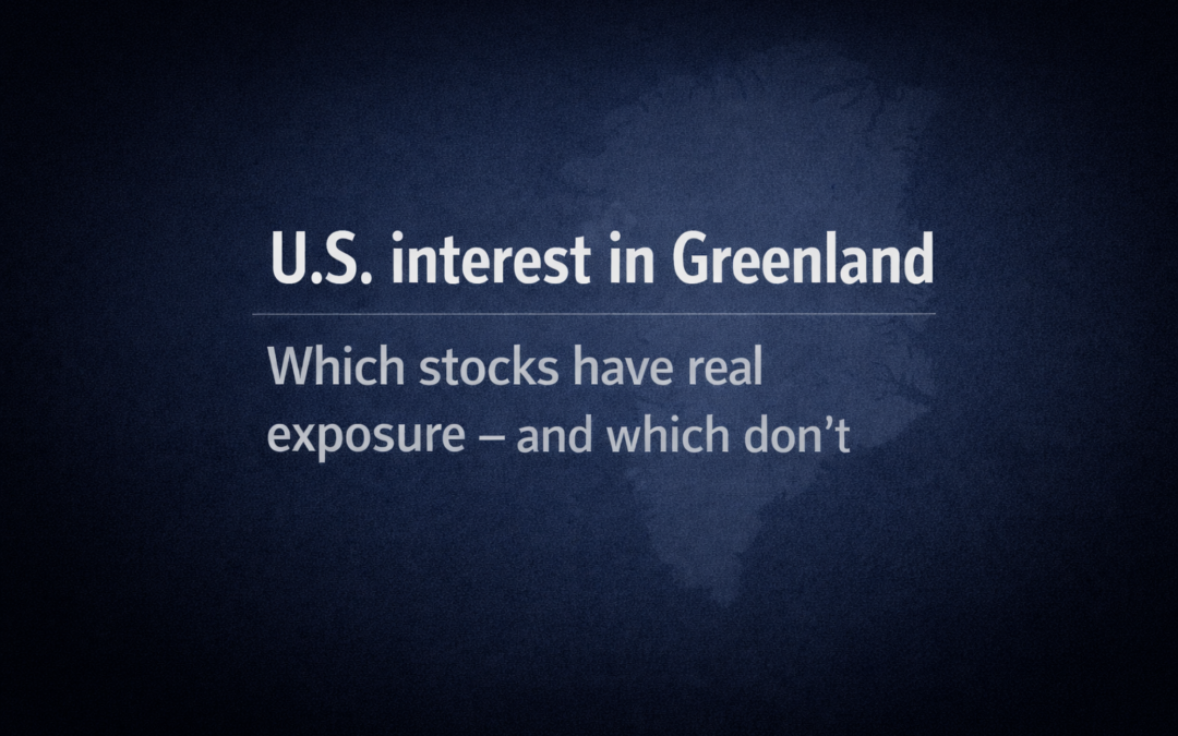 If the U.S. Took Control of Greenland, Which Stocks Would Actually Be Exposed?